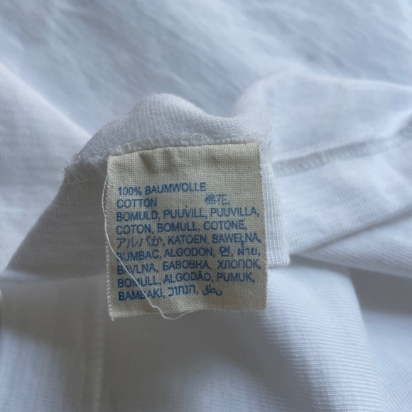 Merz B. Schwanen 214 Loopwheeled White T-Shirt - Picture 9 of 10